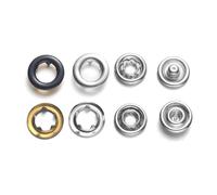 BabySnap Jersey Druckknöpfe (10,5mm) B05 schwarz Farbe:B05 schwarz