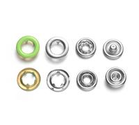 BabySnap Jersey Druckknöpfe (10,5mm) B44 hellgrün Farbe:B44 hellgrün