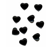 BabySnap Herz Druckknöpfe (12.4mm) glänzend B05 schwarz Farbe:B05