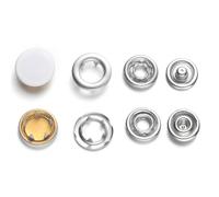 BabySnap Metall Druckknöpfe (10,5mm) B03 weiß Farbe:B03 weiß