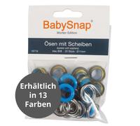 BabySnap Ösen mit Scheiben 11mm