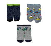 Babysocken Kindersocken ABS Antirutschsocken Socken mit Silikonsohle Explorer 3-er Set Gr. M = Gr. 20/22