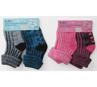 Babysocken Stricksöckchen bunt