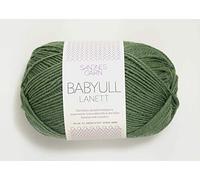 Sandnes Garn Garn Babyull Lanett – Farbe 8543 Grün, ca. 175 m, 50 g