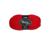 Babywolle für Babys - Baby Wool Yarn - Rot - 100% Merino - 172 m - Sehr weich