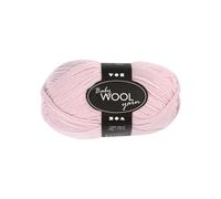 Babywolle für Babys - Rosa - 100% Merinowolle - 172 m - sehr weich