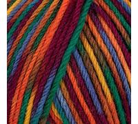 Babywolle Merinowolle Baby Effektcolor Fb. 3981 lampion zum Stricken und Häkeln