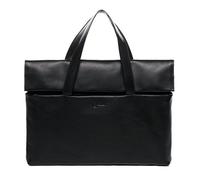 BACCINI Laptoptasche schmal echt Leder - 15.4 Zoll Laptop Business-Tasche VITO - Aktentasche mit Laptop-Fach - Ledertasche Herren und Damen schwarz handgefertigt