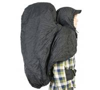 Bach Hooded Raincover black - Größe M