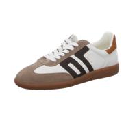 Back 70 WHITE LEATHER SUEDE TAUPE für Herren, weiß, Größe 42 EU