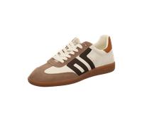 Back 70 WHITE LEATHER SUEDE TAUPE für Herren, weiß, Größe 47 EU