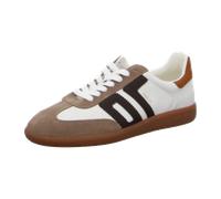 Back 70 WHITE LEATHER SUEDE TAUPE für Herren, weiß, Größe 42 EU