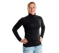 Back on Track Damen Bekleidung Rollkragensweatshirt, Schwarz, XL, 16030004
