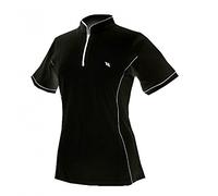 Back on Track Damen Bekleidung T-Shirt Slim Fit, Schwarz, L