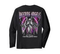 Back Print Angel Y2K Streetwear Aesthetic Damen Herren Engel Langarmshirt