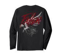 Back Print Angel Y2k Streetwear Aesthetic Damen Herren Engel Langarmshirt