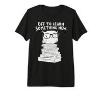 Back to School Wise Owl Learning Student Premium T-Shirt