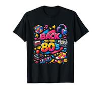 Back to The 80s Retro Classic Fun Party Throwback Kostüm T-Shirt