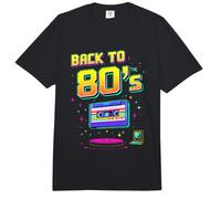 Back to The 80s Retro Kassette Nostalgie Throwback Party Comfort Colors Adult Heavyweight T-Shirt
