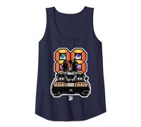 Back to The Future 88 Mph Marty and Doc Tank Top, Damen, Marineblau, M
