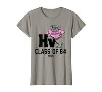 Back to The Future HV Class of ’84 Bulldogs T-Shirt, Damen, Schiefergrau, S