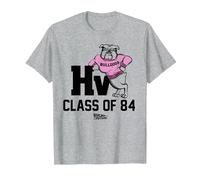 Back to The Future HV Class of ’84 Bulldogs T-Shirt, Herren, Grau Meliert, S