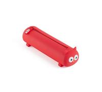 Back2Fun Flaches Schulmäppchen, rot, 210 x 50 x 60 mm, Eule