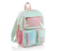 Back2Fun Rucksack Tasche 3 Comp. Rosa, B2F, Unisex, Kinder, 120 x 300 x 400 mm, Rosa, 120 x 300 x 400 mm