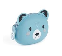 Back2Fun Uni Kinder Mondero Silicona Puppies OSO B2f Reisezubehör-Brieftasche, blau