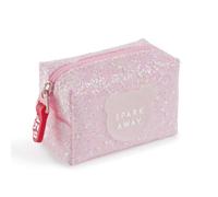 Back2Fun Uni Kinder Monedero Purpurina Rosa B2f Reisezubehör-Brieftasche