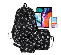 Backpack -Geldbörse für Frauen - Bowknot -Laptop -Rucksack, stilvoller leichter Organisator | Süße große Kapazitätsreise - Cosmetic Storage Bag Lehrer Outdoor Touristen Business Trips Flugzeug