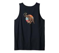 Backprint Mammut Uhrzeit und Eiszeit Tank Top