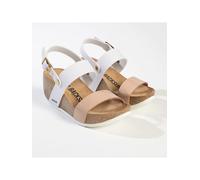 BACKSUN Keilsandaletten "Cali" in Weiß - Größe 38 | Damen Sandalen