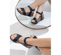 BACKSUN Keilsandaletten "Genes" in Dunkelblau - Größe 39 | Damen Sandalen