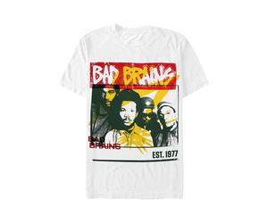 Bad Brains - Colour Block - T-Shirt - Weiß - XL - 100% Baumwolle Weiß XL