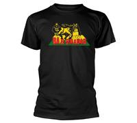 Bad Brains - Lion Crush T-Shirt für Herren/Damen Unisex (3XL) (Schwarz)