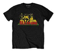 Rocks Off T-Shirt Bad Brains Lion Crush Band-Logo offiziell Herren Schwarz XL