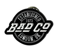 Bad Company Est 1973 Circle Logo Pin Badge One Size