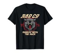 Bad Company Runnin' With the Pack Wolf Head 1976 T-Shirt