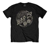 Bad Company - T-Shirt # Xl Unisex Black # Straight Shooter Roundel
