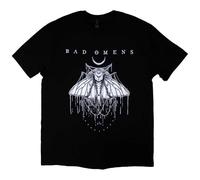 Bad Omens Band Logo Moth T Shirt S