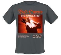 Bad Omens Death Peace Mind Box Girl T-Shirt dunkelgrau in L