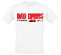 Bad Omens Flower T-Shirt weiß in XXL