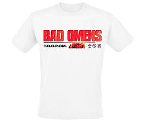 Bad Omens Flower T-Shirt weiß in XXL
