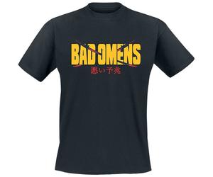 Bad Omens Japanese Deluxe Katana T-Shirt schwarz in 3XL