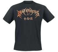 Bad Omens Metal Logo T-Shirt schwarz in S