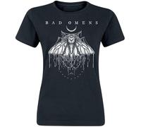 Bad Omens Moth Frauen T-Shirt schwarz XXL 100% Baumwolle Band-Merch, Bands
