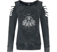 Bad Omens Moth Sweatshirt anthrazit in S
