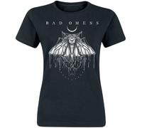 Bad Omens Moth T-Shirt schwarz in L