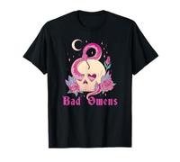 Bad Omens Schlange und Totenkopf Grunge Goth Damen Bad Omens T-Shirt